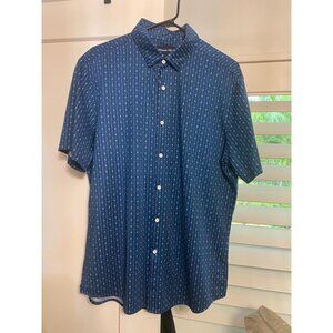 Men's Mizzen+Main Large Trim - Halyard Short Sleeve Poseidon Stitch Stripe